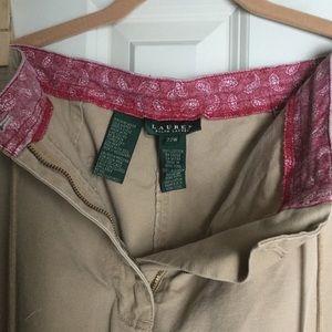 Vintage Lauren Ralph Lauren Khaki Trousers 22W